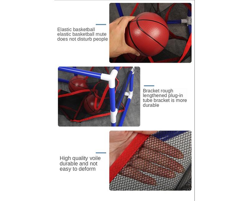 2-in-1 Football Goal and Basketball Hoop Set - Image 6