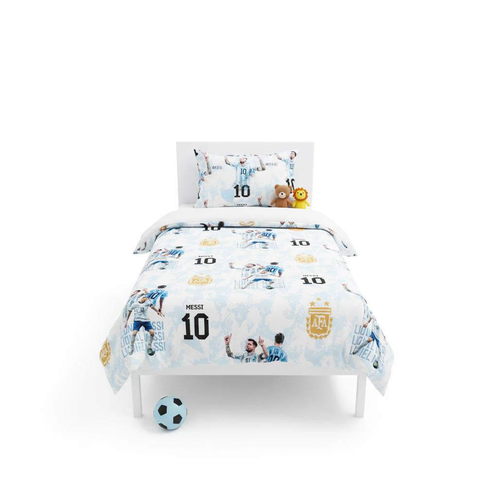 Kidsrock Number 10 Sports Bedding with Pillowcase