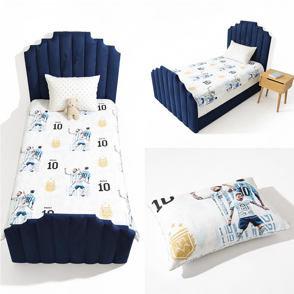 Kidsrock Number 10 Sports Bedding with Pillowcase - Image 2