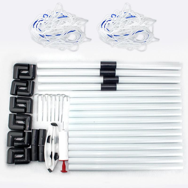 Children's 2 Soccer Goals Portable Mini Kids Soccer Goal Post Set - Image 6