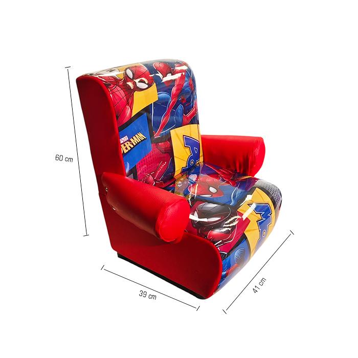 Kidsrock Spiderman Junior Chair - Image 5
