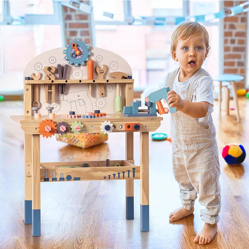 Kidsrock Wooden Power Tool Workbench - Image 2