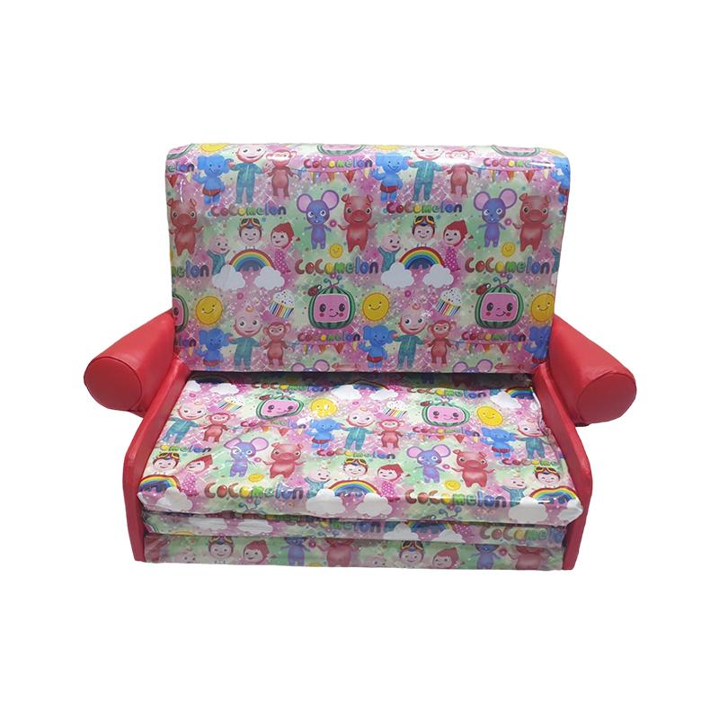 Kidsrock Cocomelon Pink Sleeper Couch - Image 2
