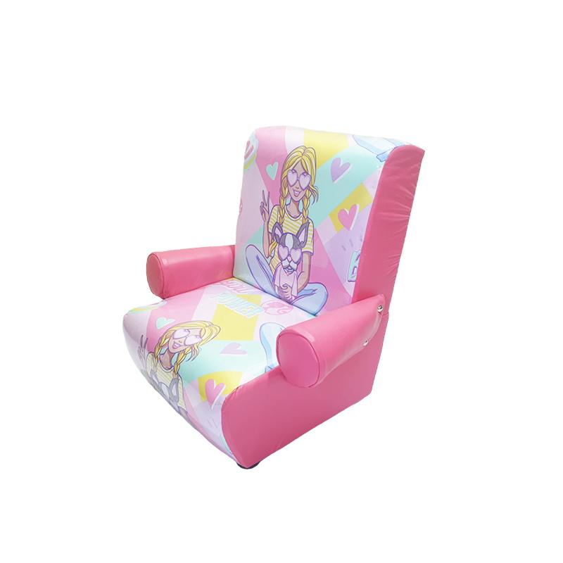 Kidsrock Barbie Junior Chair - Image 2