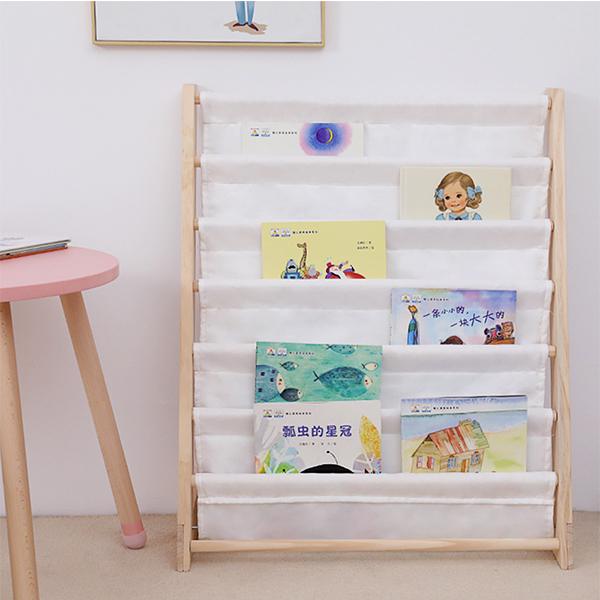 Kidsrock Montessori Front-Facing Wooden Bookshelf - Image 2