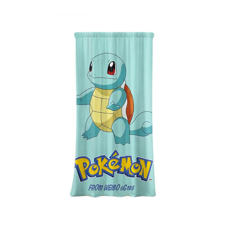 Kidsrock Pokémon Squirtle Children's Taped Curtain