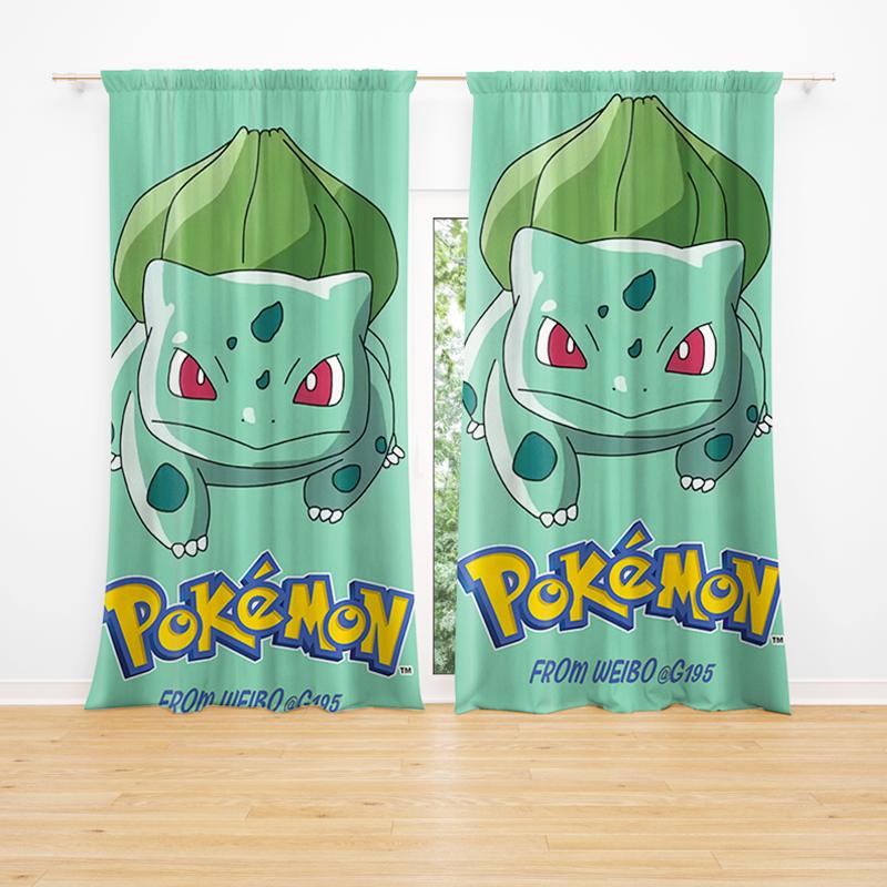Kidsrock Bulbasaur Children's Taped Curtain - Image 2