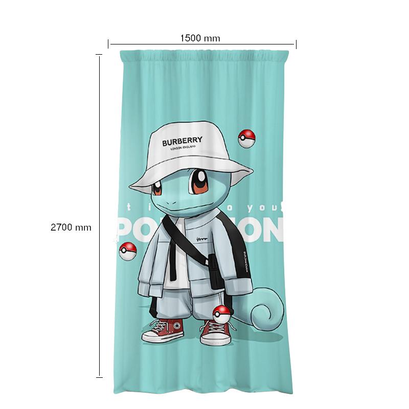 Kidsrock Squirtle Children's Taped Curtain - Image 4