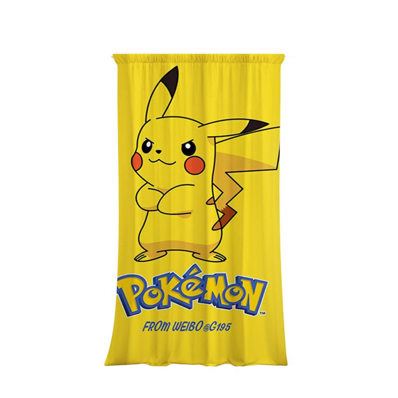 Kidsrock Pikachu Children's Taped Curtain