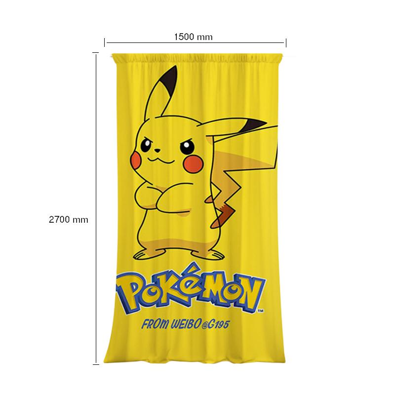Kidsrock Pikachu Children's Taped Curtain - Image 4