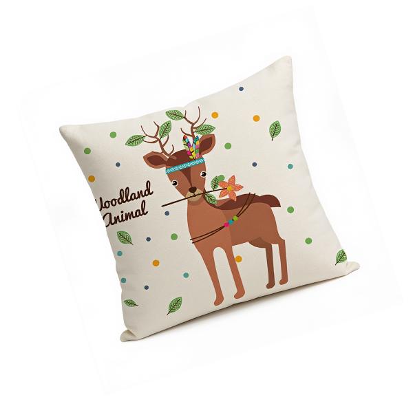 Reindeer Cushion Cover (45 mm x 45mm ) - Image 3