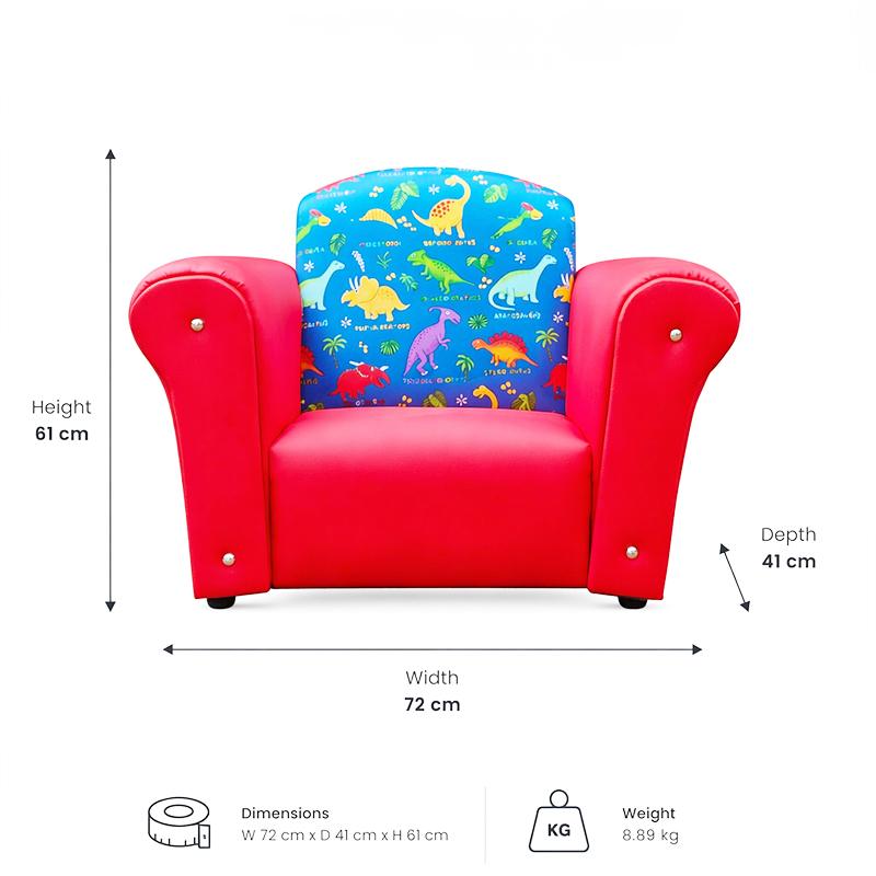 Kidsrock Dinosaurs Single Couch - Image 5