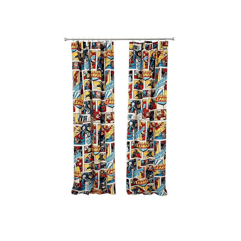 Justice League Kids Curtains