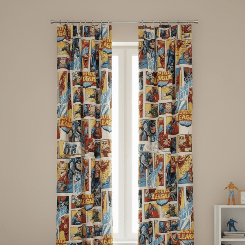 Justice League Kids Curtains - Image 2