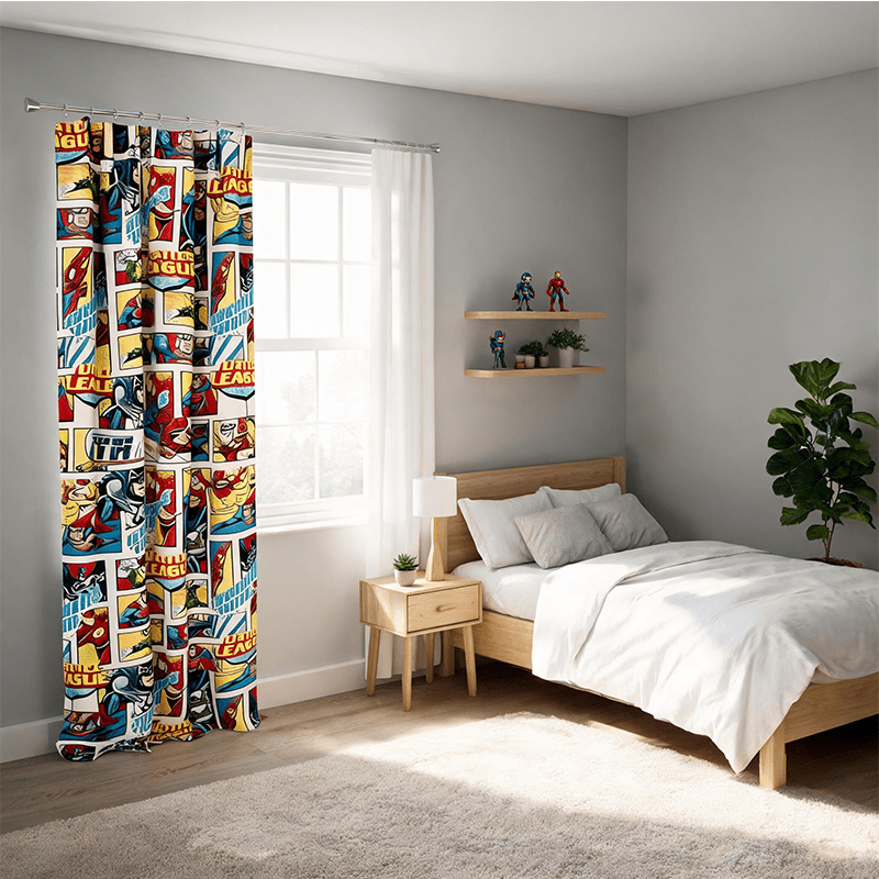 Justice League Kids Curtains - Image 3